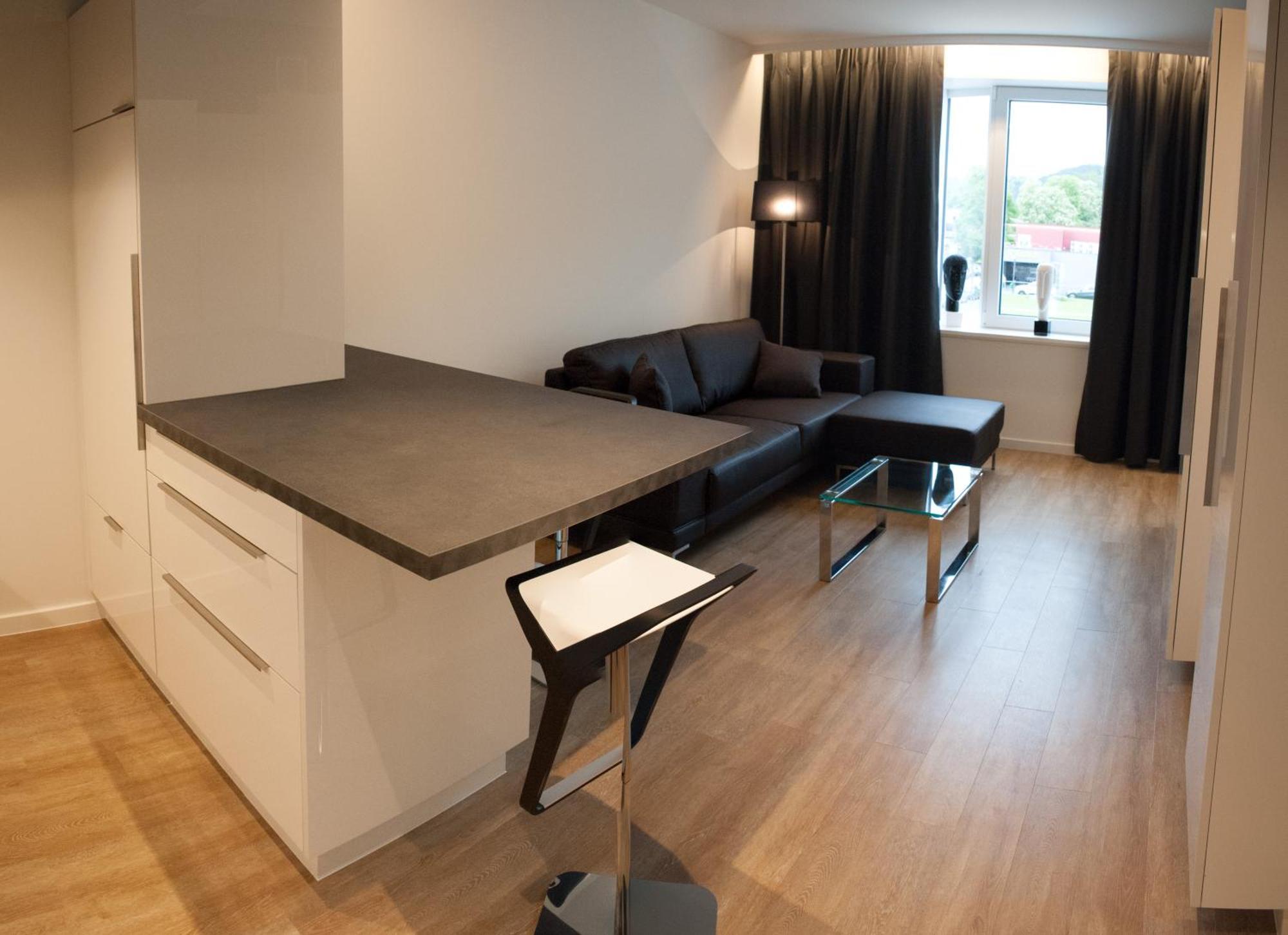 Appart'Hotel Urban Lodge Chaudfontaine Ruang foto